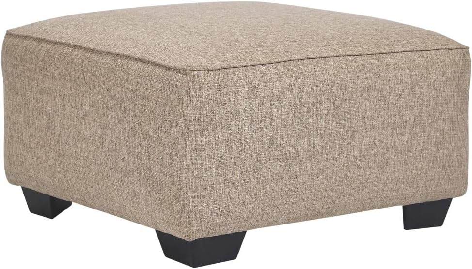 Signature Design by Ashley - Baceno Casual Oversized Accent Ottoman, Wheat