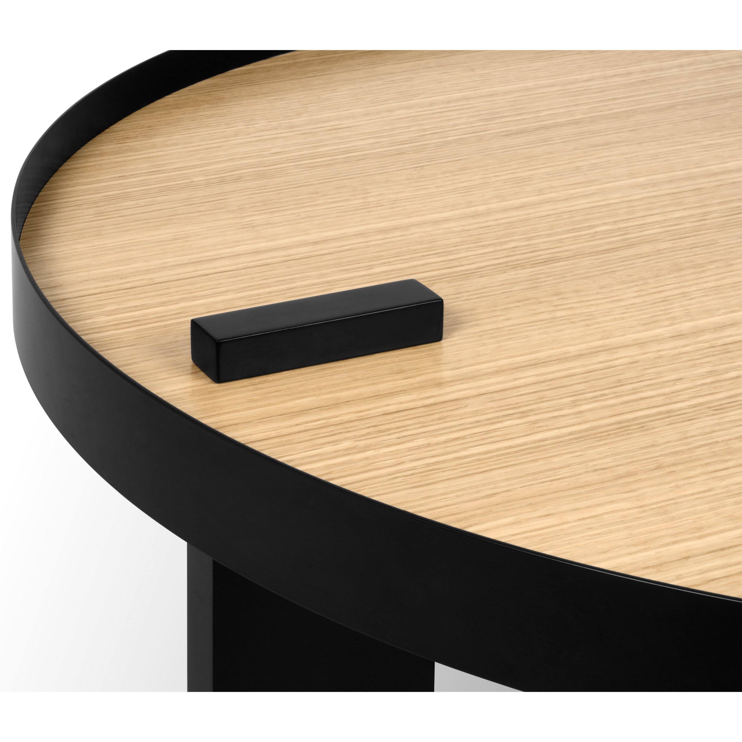 Temahome Bruno Coffee Table | Oak/Pure Black