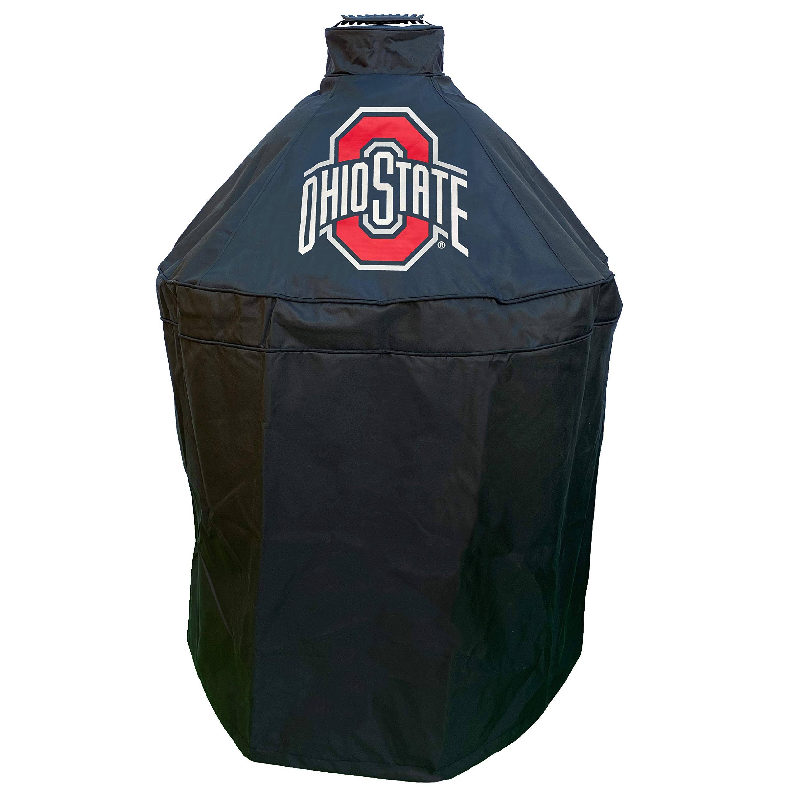 Holland Bar Stool Co. Ohio State Grill Cover for Big Green Egg, Kamado Grill COVER, Big Green Egg Accessories, Collegiate Grill