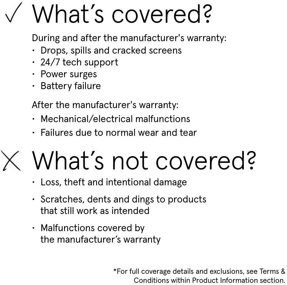 ASURION 4 Year Tablet Accident Protection Plan with Tech Support $400-449.99