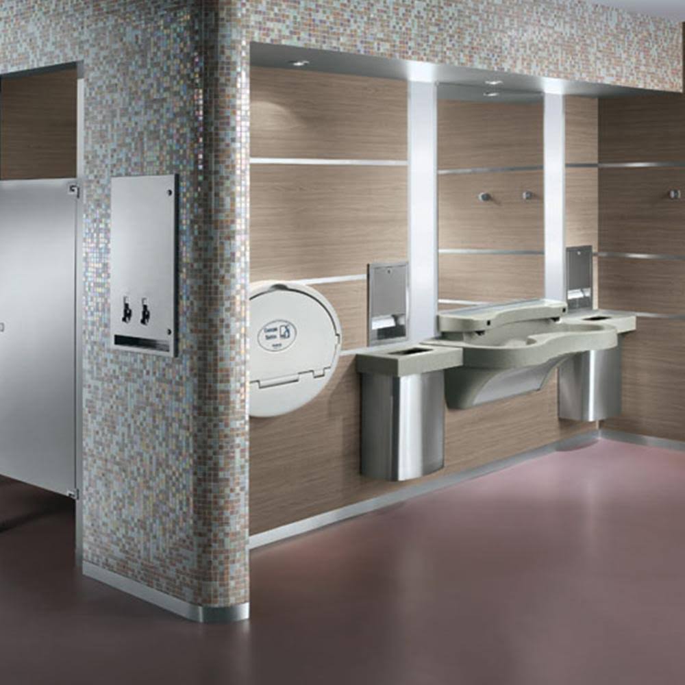 Bradley Napkin/Tampon Vendor Surface Mounted