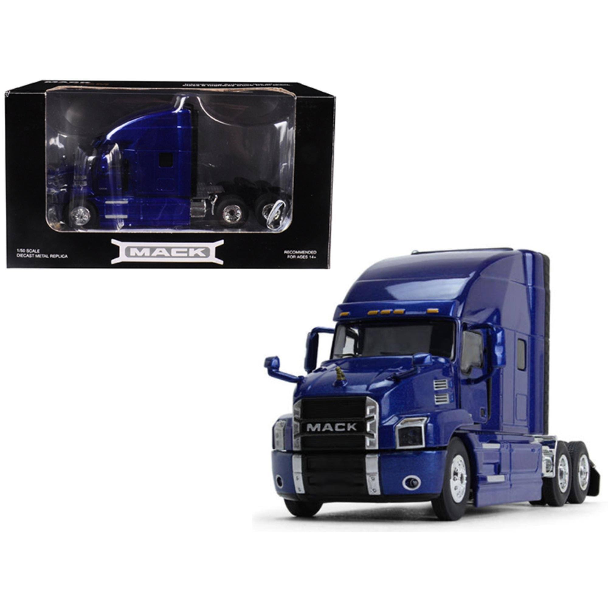 Mack Anthem Sleeper Cab Cobalt Blue 1/50 Diecast Model by First Gear