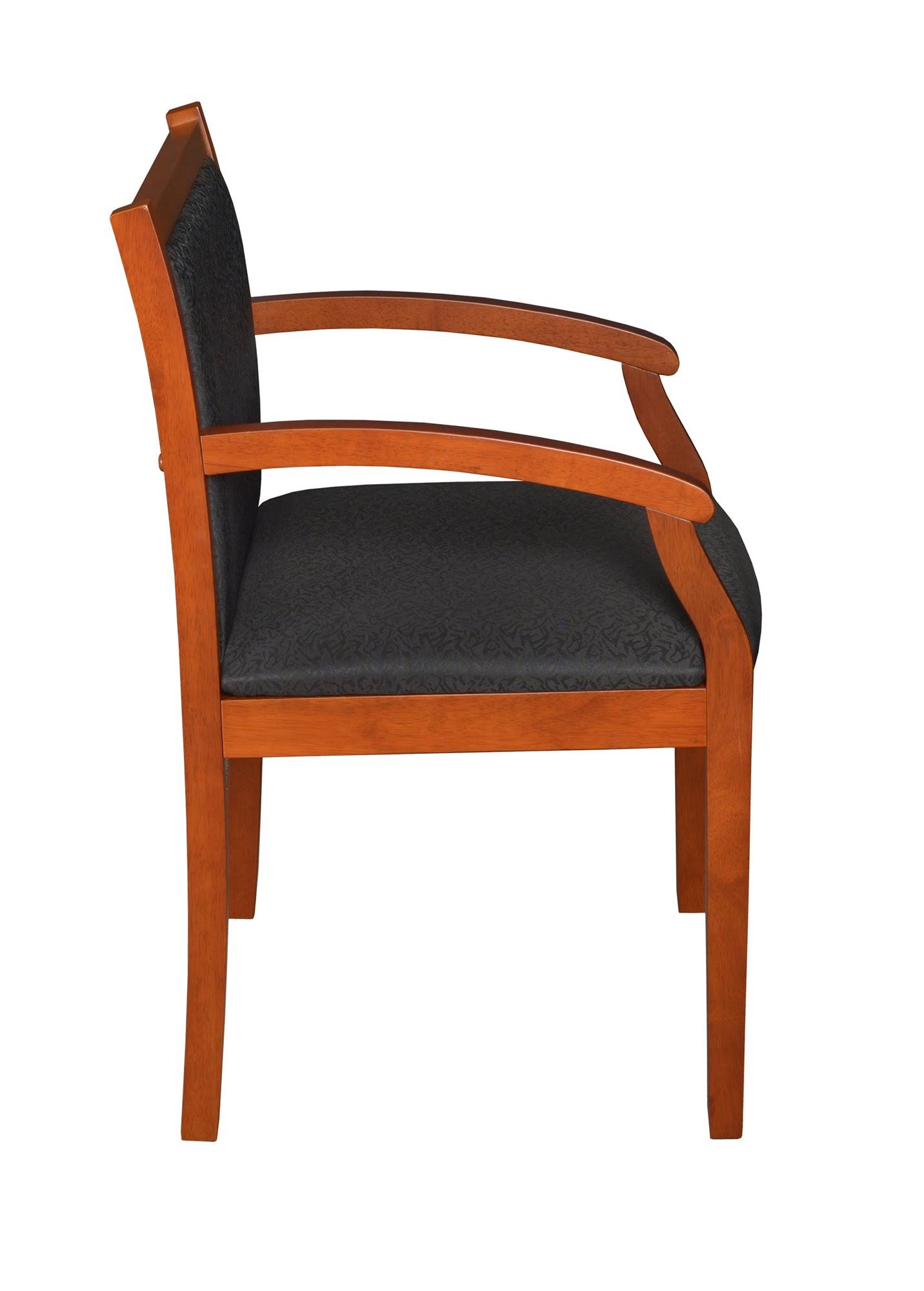 Regent Side Chair- Mahogany/ Black - Regency - 9875MHBK