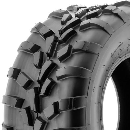 Sunf 25x11-12 25x11x12 All Terrain at UTV ATV Tire 6 Ply A010, Black
