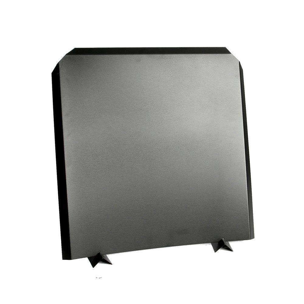 HY-C Stainless Steel 24-in. x 24-in. Fireplace Fireback