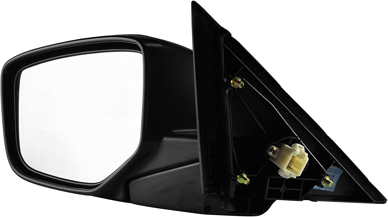 Driver Side Side View Mirror - Unpainted, Heated, Power Operated, Manual Folding, Side View Mirror for (2008,2009,2010,2011,2012) Honda Accord - Parts Link #: HO1320231