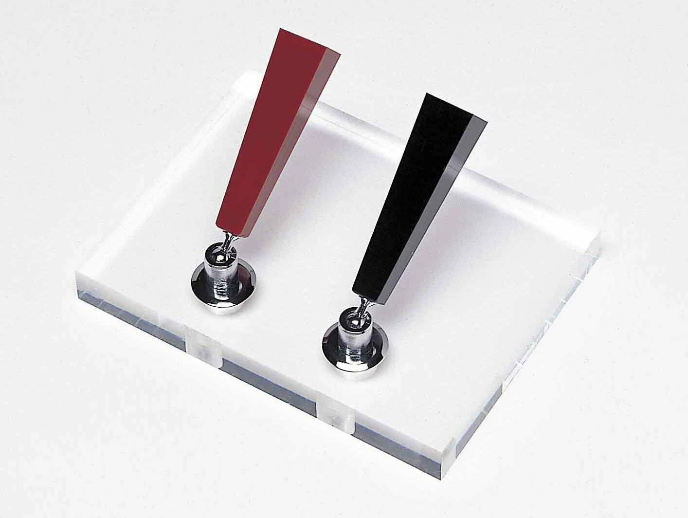 DPD-2000F Platinum Desk Pen Stand Acrylic for Two