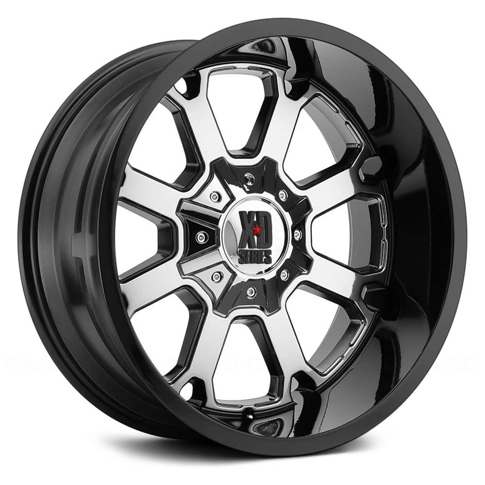 XD Machined Black XD825 Buck 25 Wheels Xd82521080924n
