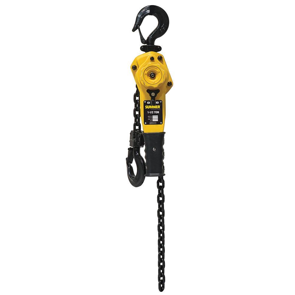 Sumner 1.6-Ton Capacity Lever Hoist 10 ft. 787489