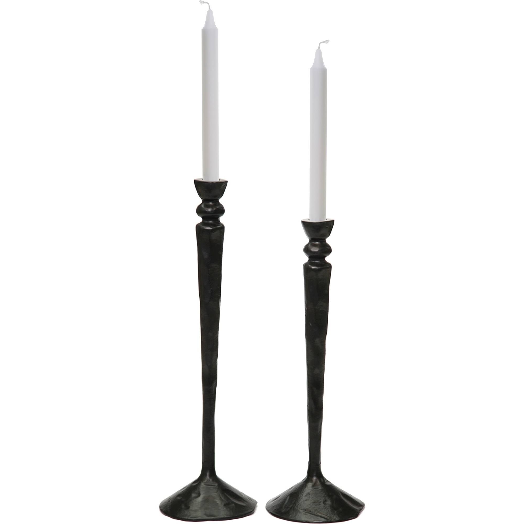 Renwil Inc-CAN156-Bollington - 17 inch Candle Holder (Set of 2) Black
