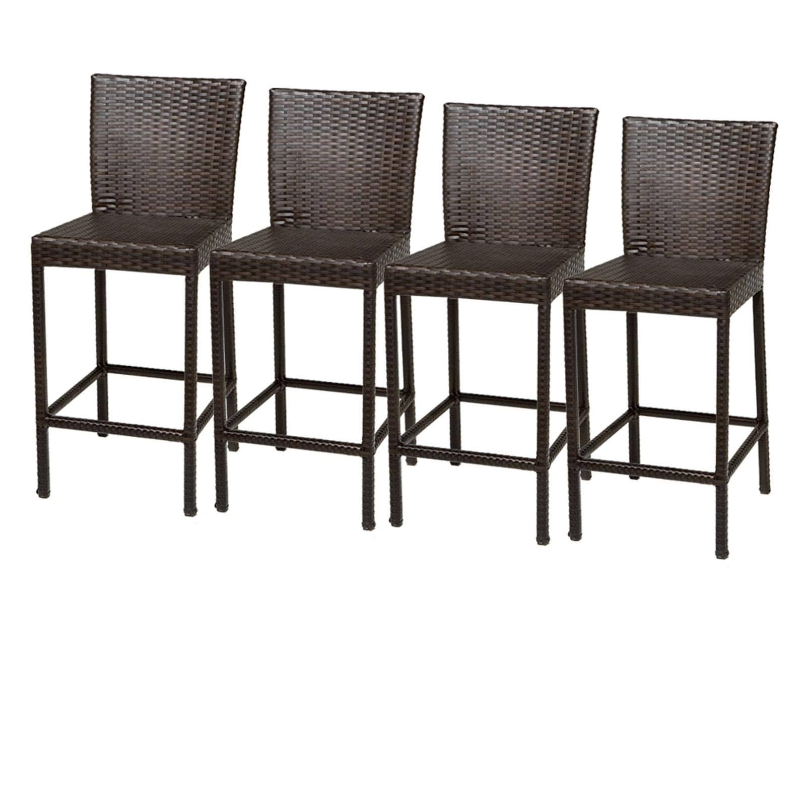 TK Classics 4 Barbados Barstools w/ Back