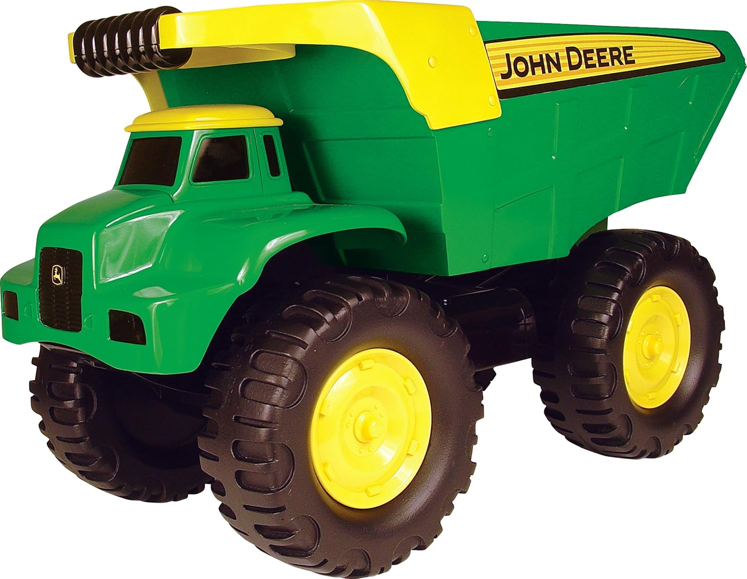 TOMY John Deere Durable Construction Vehicles Toy for Kids, Big Scoop Dump Truck, 21 Inch Pack of 2