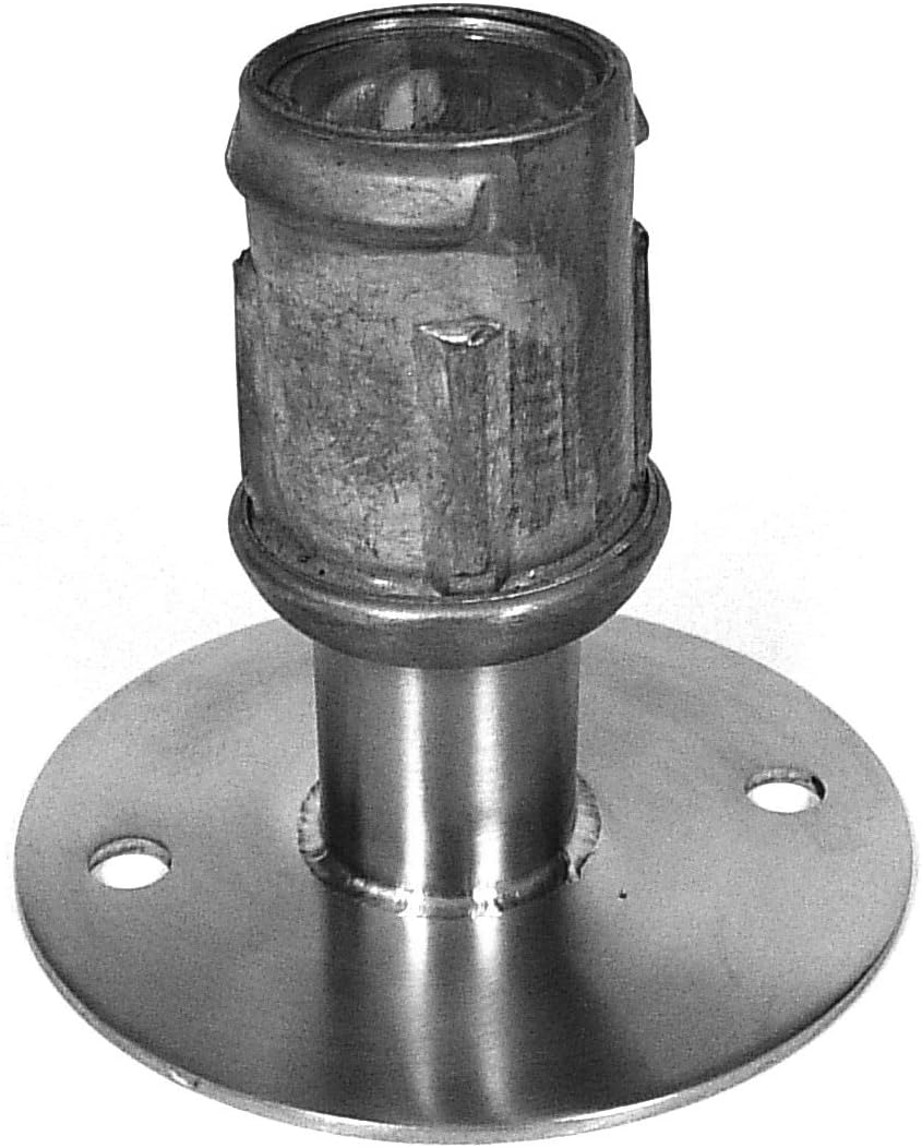Set of 4 Adjustable Stainless Steel Flanged Foot w/ 3-1/2