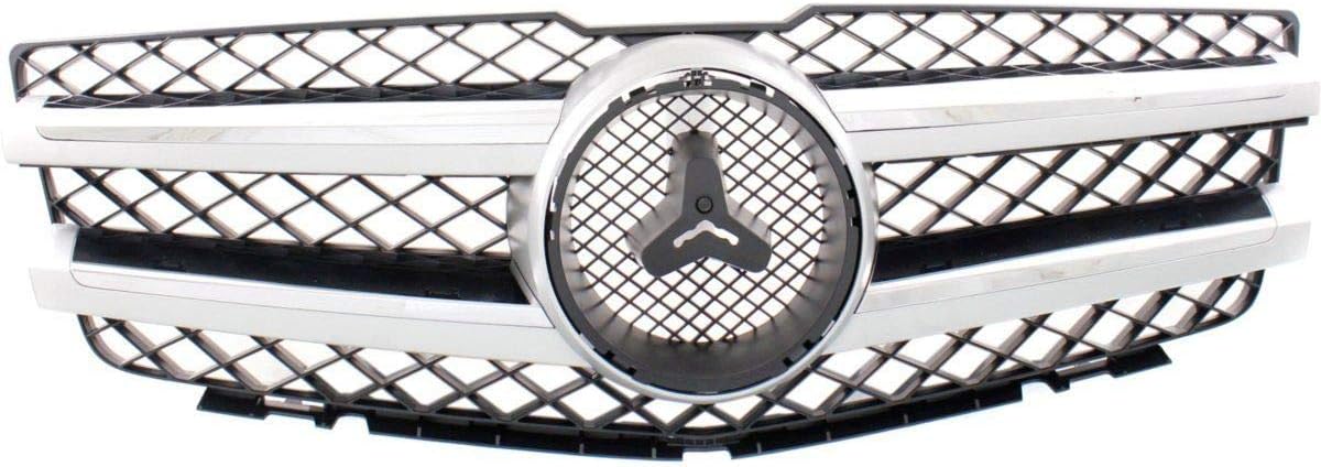 Grille For 2010-2015 Mercedes Benz GLK350 Black Plastic