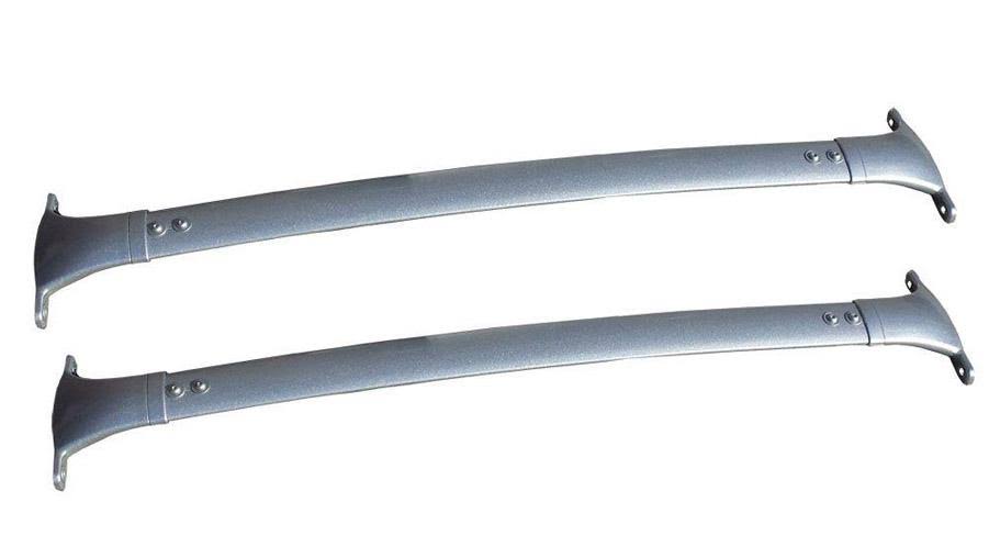 Brightlines 2014-2019 Nissan Rogue Aero Cross Bar Roof Rack, Silver
