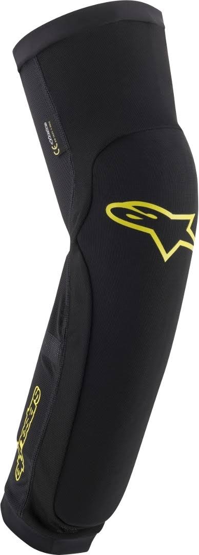 Alpinestars Paragon Plus Knee-Shin Pads - XL - Black-Yellow