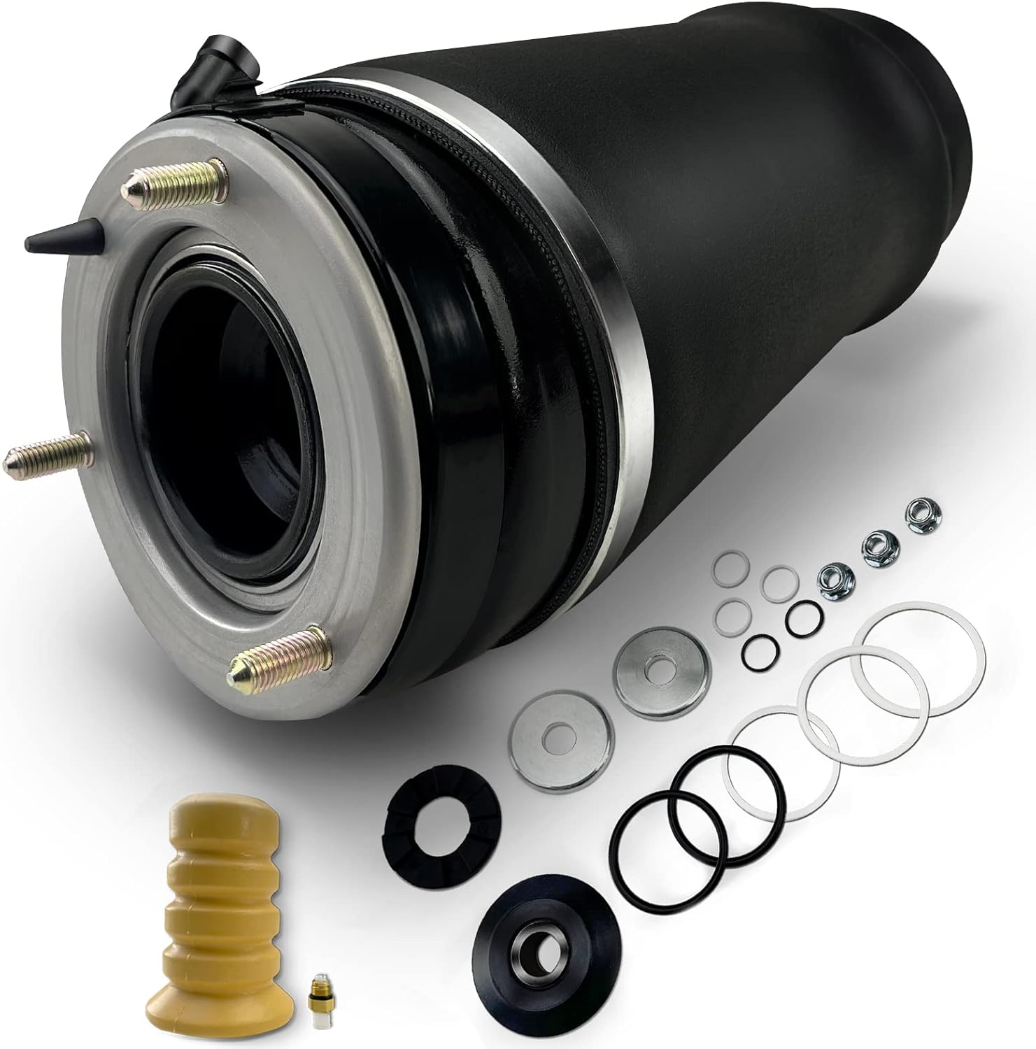 VIGOR Front Right Air Suspension Spring Compatible with Range Rover L322 Car Air Struts, OEM Replace Part Number RNB000740, LR032563, LR051700, RNB501520