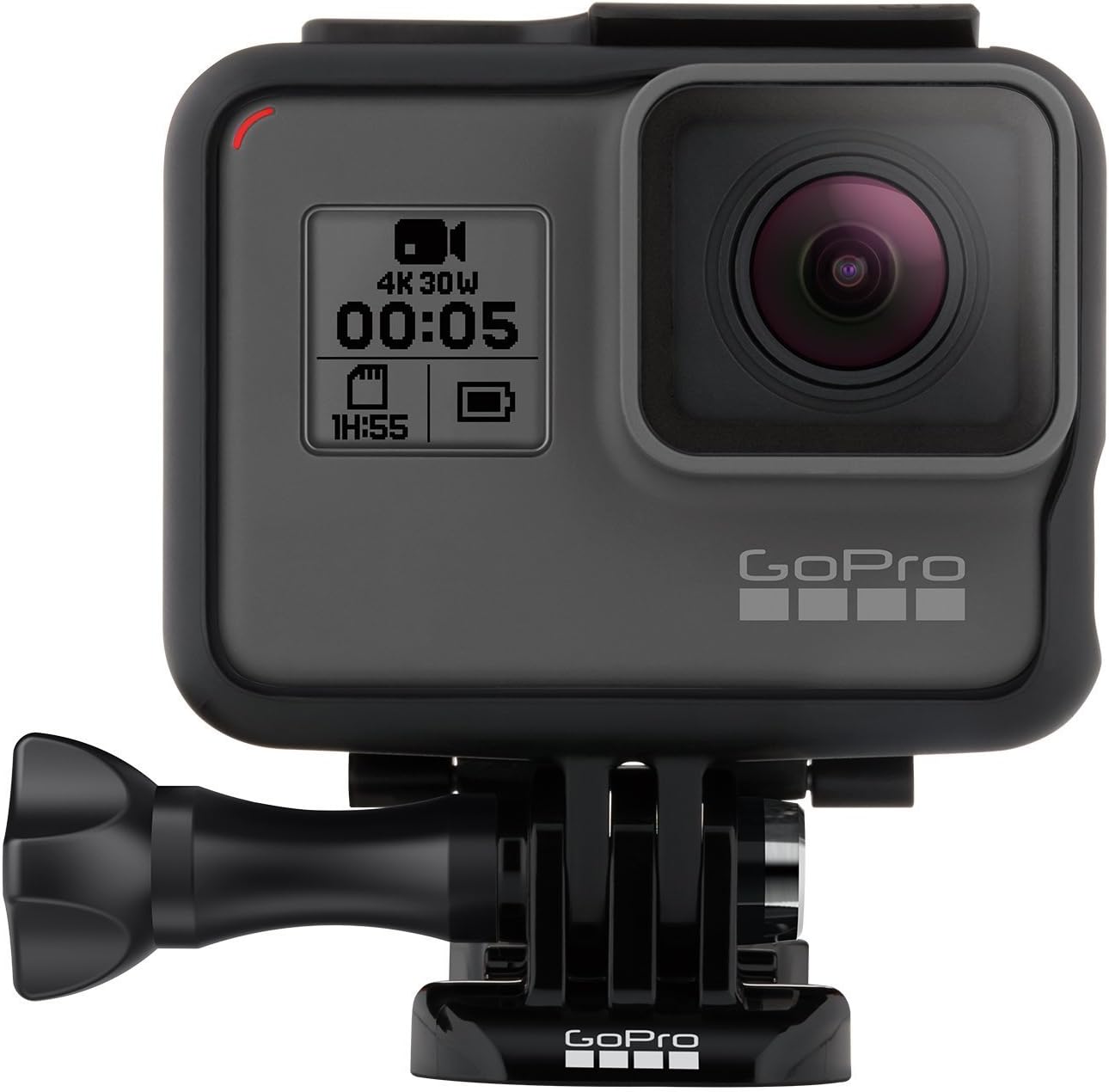 GoPro HERO5 Black Waterproof Digital Action Camera w/ 4K HD Video & 12MP Photo (Renewed)