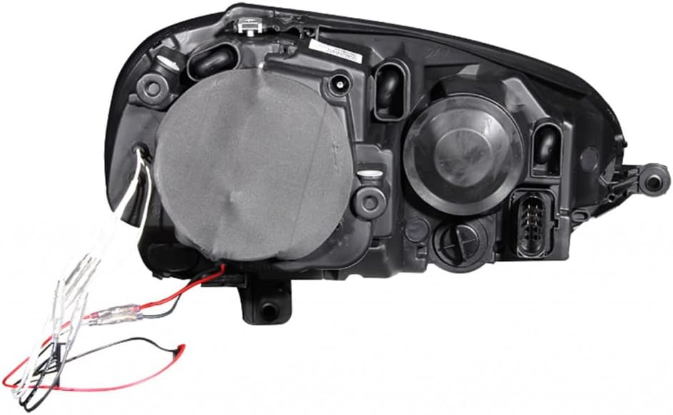 ANZO For Volkswagen Jetta 2006 2007 2008 2009 Projector Headlight w/Halo Black | 121345