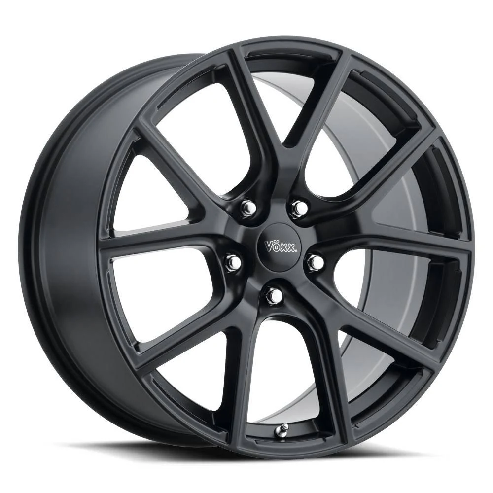 Voxx Wheel : Wheel, Track Hawk Matte Black Mesh Car Wheels