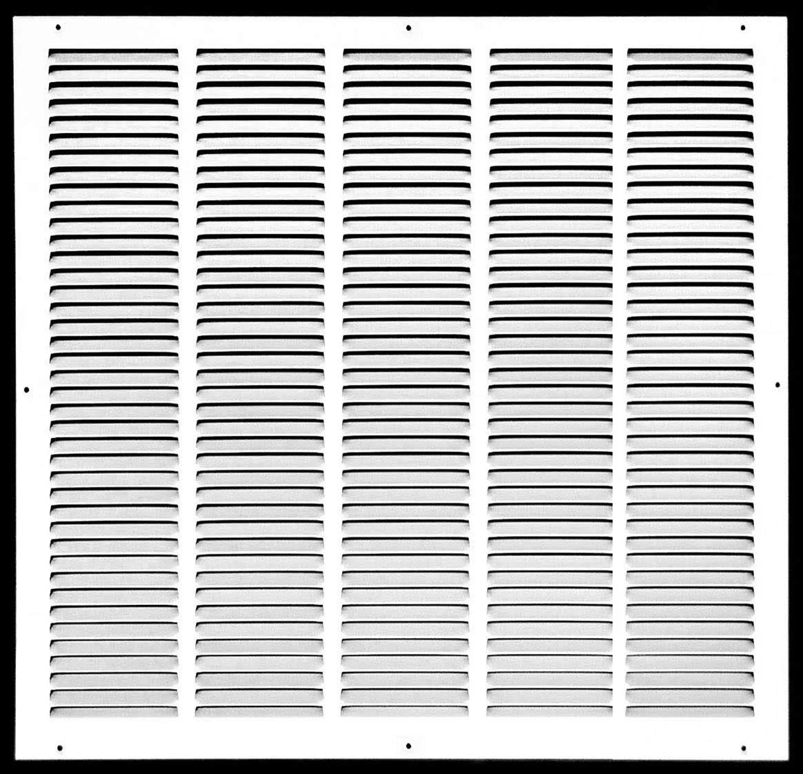 25x22W x 25x22H Steel Return Air Grilles Sidewall and Ceiling HVAC Duct Cover