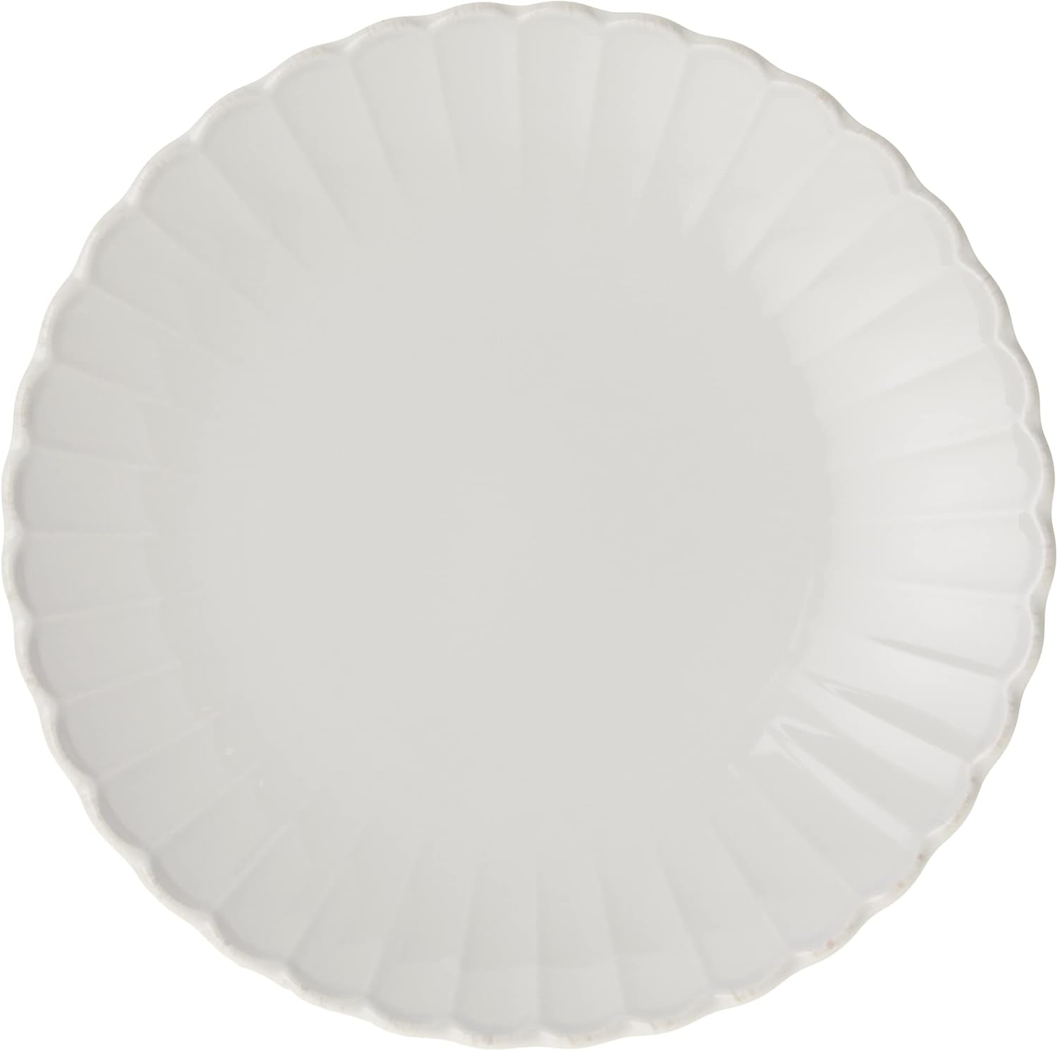 Lenox French Perle Scallop 4-Piece Place Setting, 5.55 LB, White Pack of 2