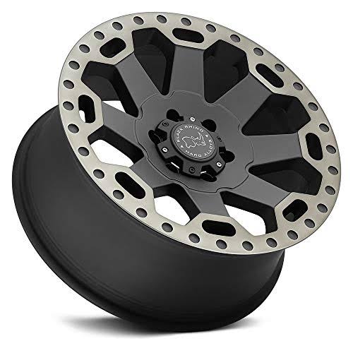 Black Rhino Warlord, 20x9 Wheel with 8x180 Bolt Pattern - Matte Black