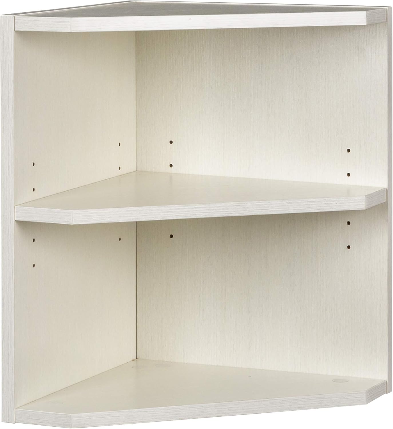 Safco Medina Hutch Cabinet, Textured Sea Salt Laminate Pack of 2