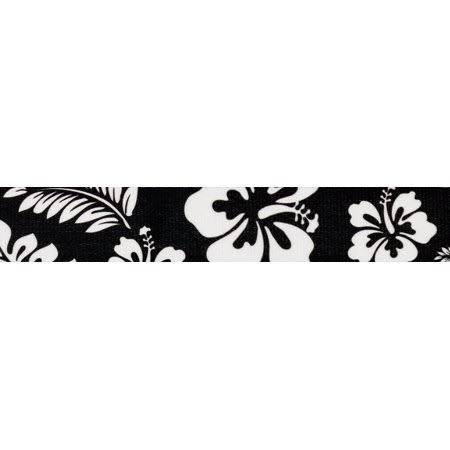 Country Brook Design 1/2 inch Black Hawaiian Polyester Webbing, 50 Yards
