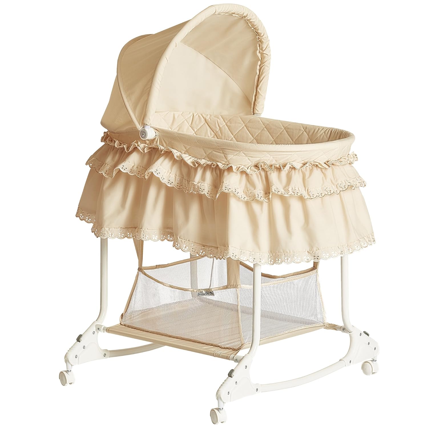 Dream On Me Willow Bassinet, Sky Blue , 43x33x28 Inch (Pack of 1) Pack of 2