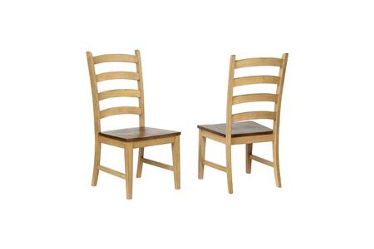 Sunset Trading Brook Ladder Back Dining Side Chair (Set of 2), Other