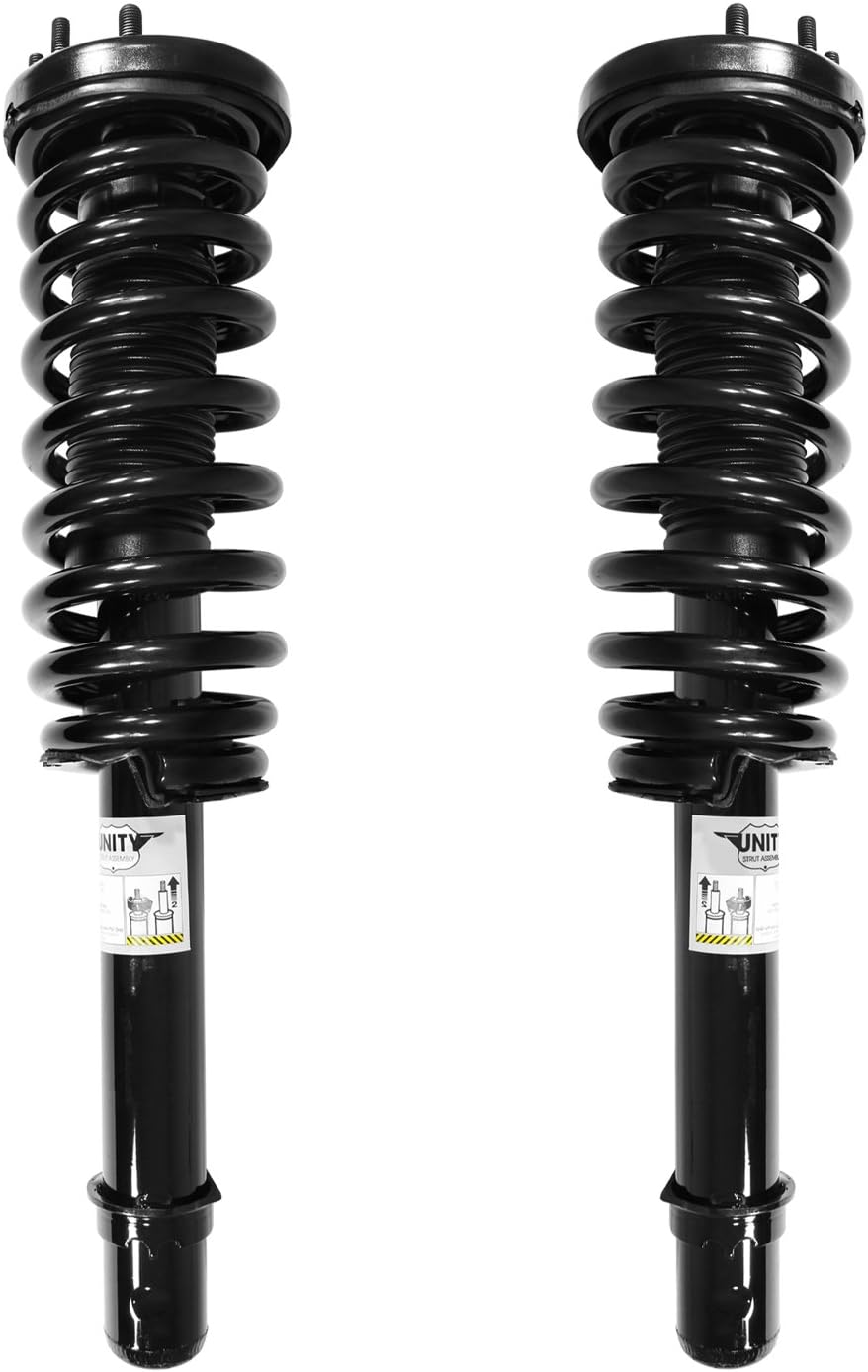 Unity Automotive 2-11871-11872-001 Front 2 Wheel Complete Strut Assembly Kit 2003-2005 Honda Accord