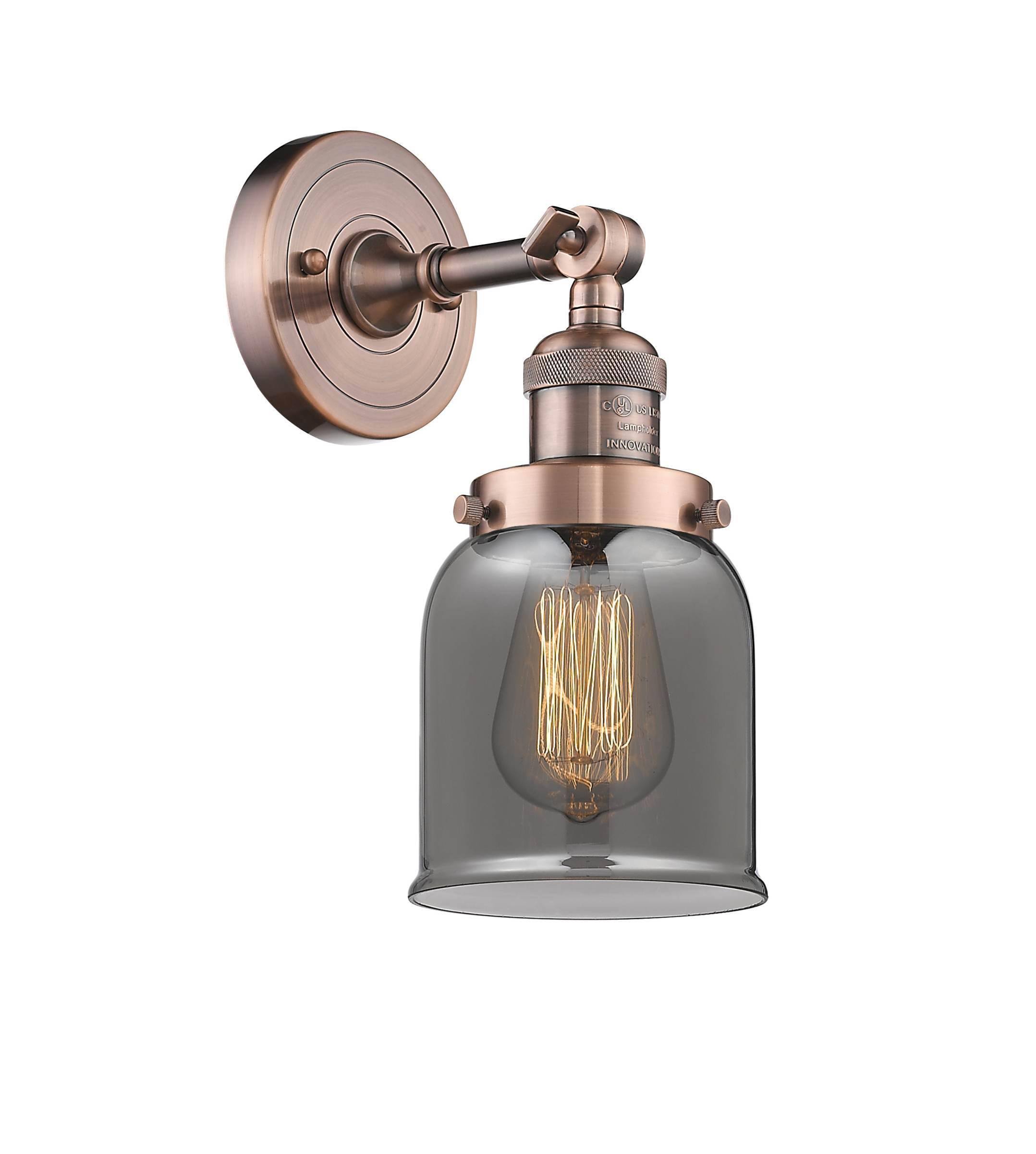 Innovations Lighting-Small Bell 1 Light Sconce-203-AC-G53