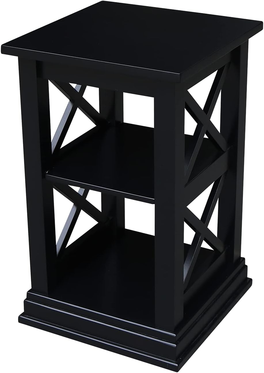 International Concepts Hampton Accent Table with Shelves