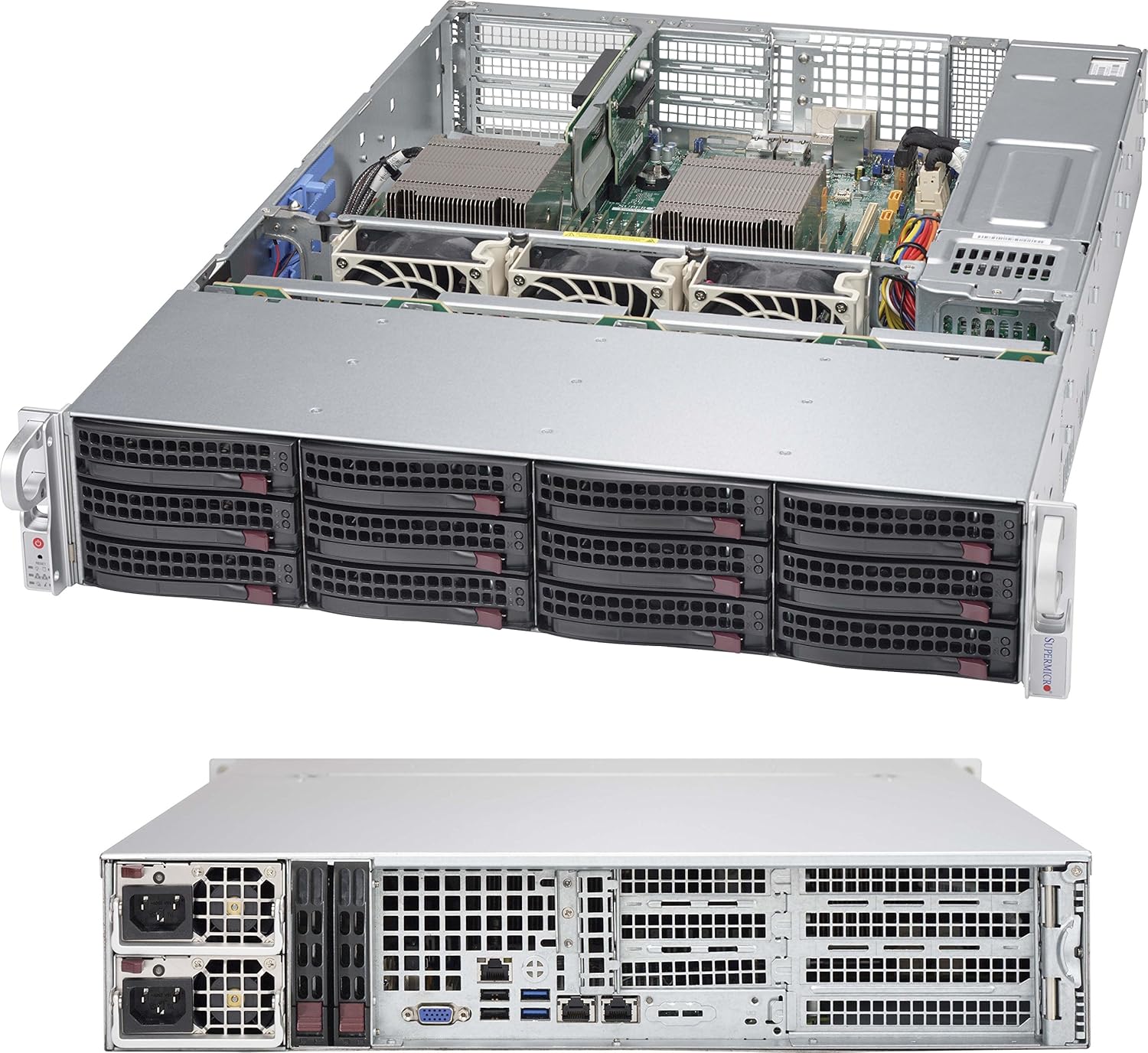 Supermicro CSE-826BAC4-R920WB 2U 920W Chassis