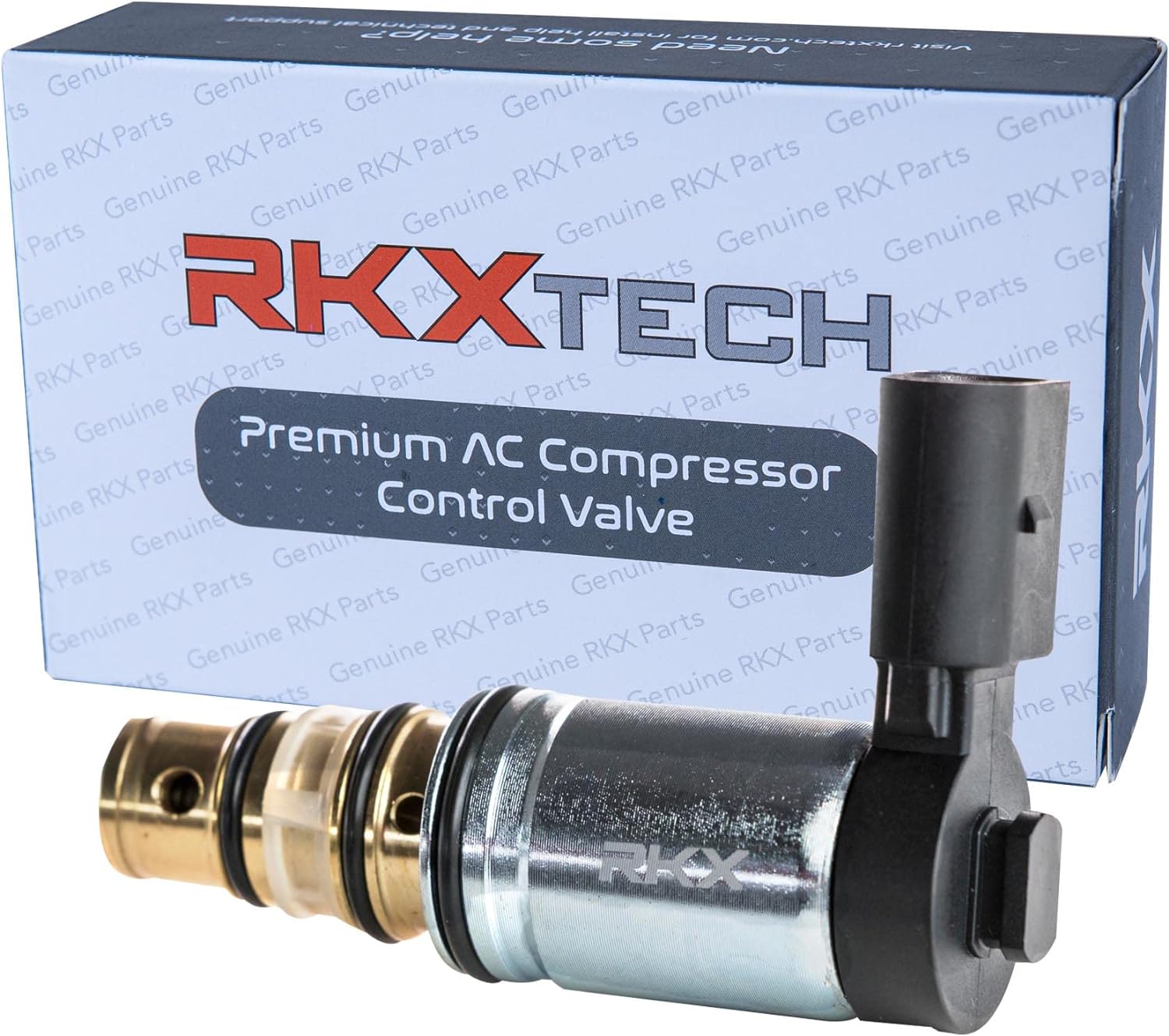 RKX AC Compressor Control Solenoid Valve Compatible with Audi and Volkswagen Compressors made by Sanden PXE16 PXE14 MK5 MK6 B8 TDI