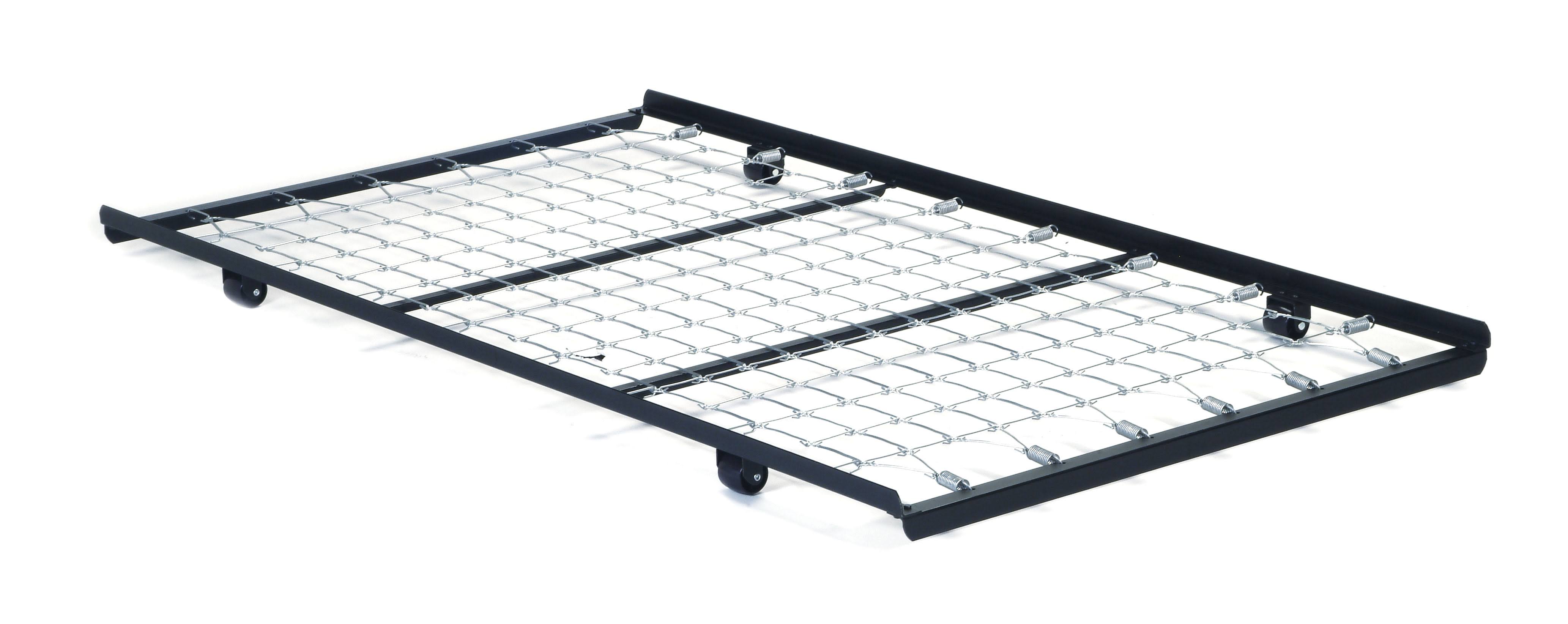 Acme Frame Twin Roll-Out Trundle Bed Frame W/LINK SPRING, Metal
