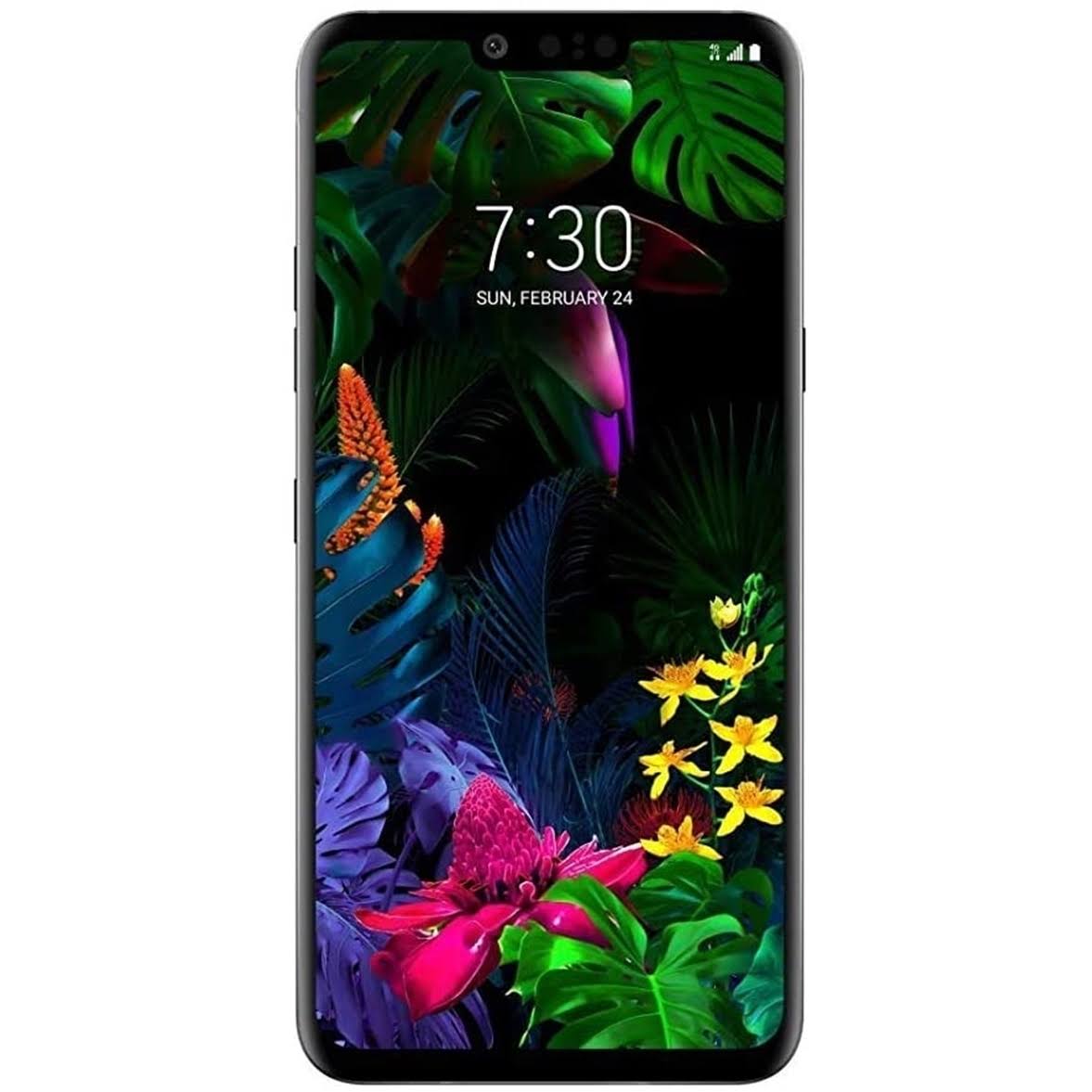 LG G8 ThinQ G820 128GB 6.1x22 Atu0026t Only, Black (Refurbished)
