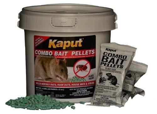Kaput Combo Bait Packs 250ct- Warfarin and Imidacloprid