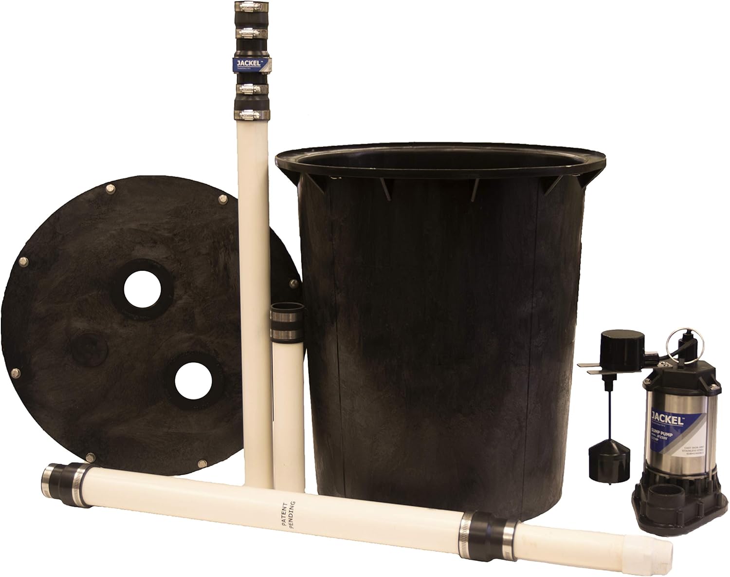 JACKEL Complete 1/2 HP Sump Pump Kit