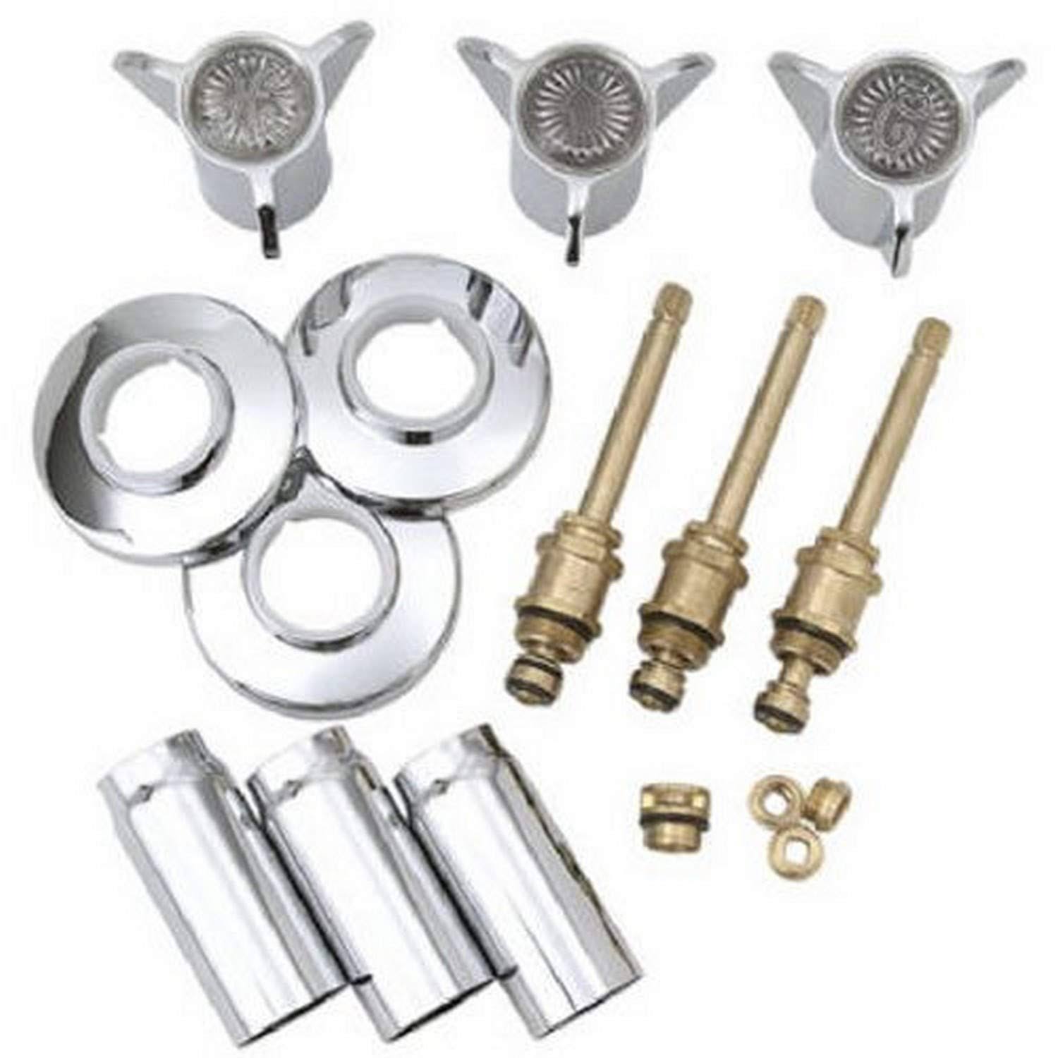 Tub u0026 Shower Faucet Rebuild Kit for Sayco Space Age, Chrome SK0305