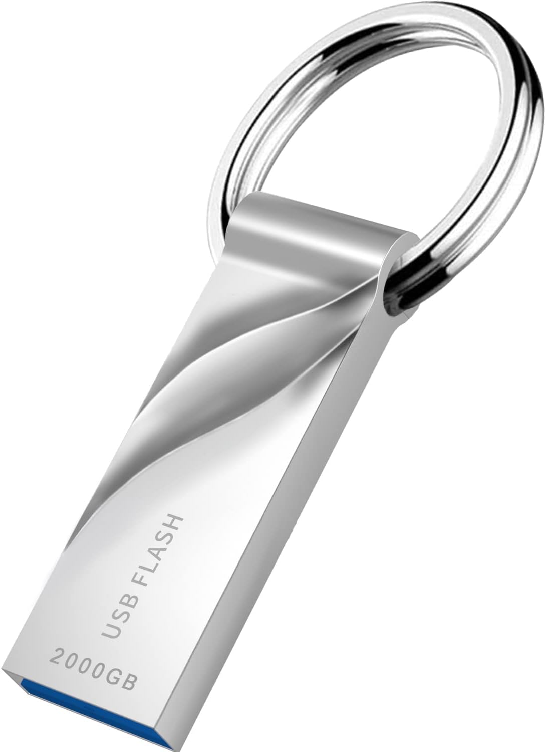 2TB USB Flash Drive 3.0 - USB 3.0 Flash Drive 2TB, Thumb Drive 2000GB, USB Jump Drive 2TB, USB 3.0 External Data Storage Drive 2000GB Compatible with Computer/Laptop Pack of 2