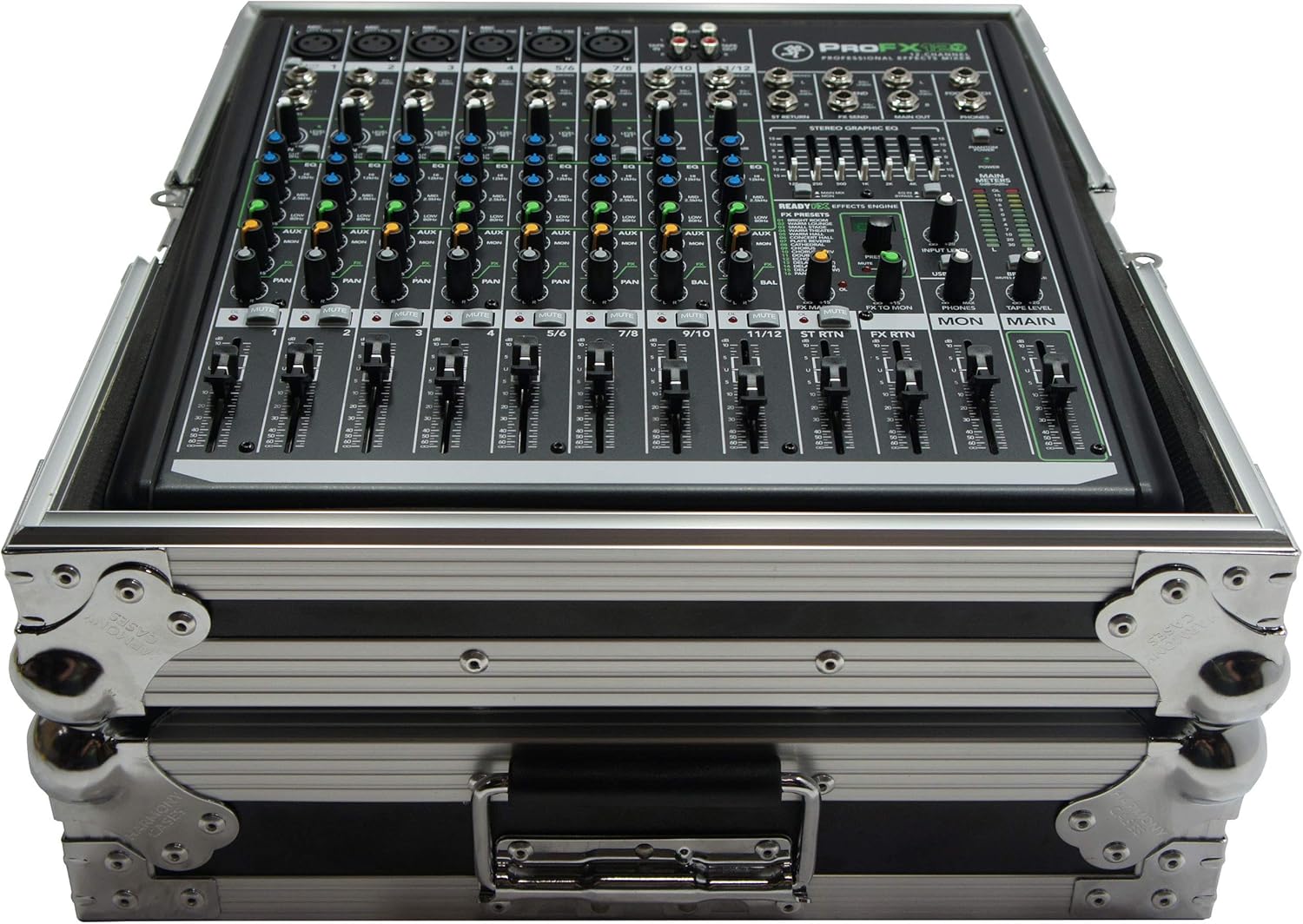 Harmony HCPROFX12V2 Flight Transport Road Custom Case Compatible with Mackie PROFX12 Mixer