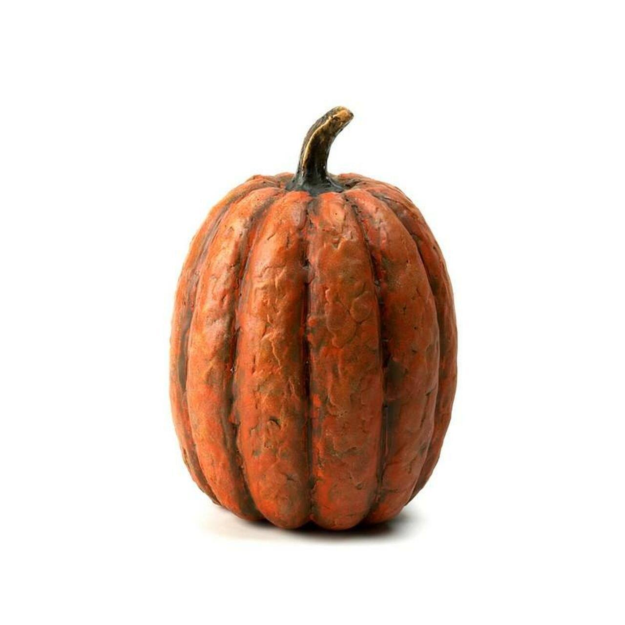 Ragon House Large White Tall Mache Pumpkin (Pack of 2)