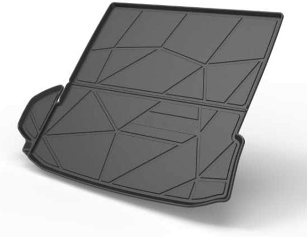 Highlander Cargo Liner for Toyota Highlander 2020 2021 2022 Trunk Liner Tray Heavy Duty Rubber Rear Cargo Area Mat Waterproof Protector Floor Mat Black(Only Fits Models Without Subwoofer)