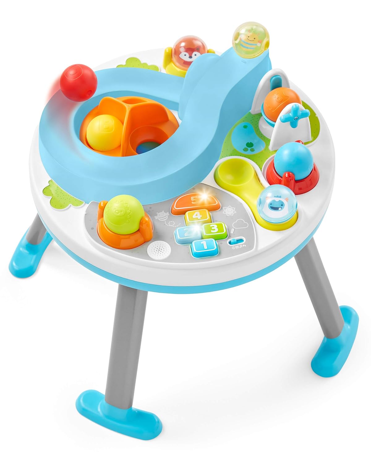 Skip Hop Baby Activity Center: Interactive Play Center with 3-Stage Grow-with-Me Functionality, 4mo+, Explore & More