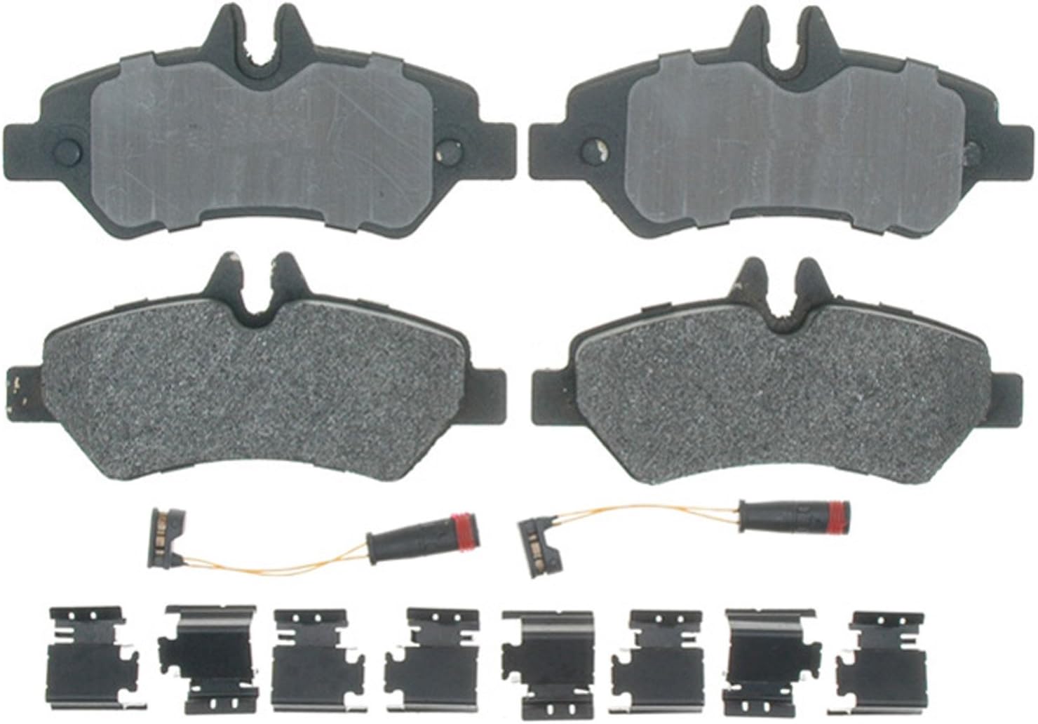 ACDelco Gold 17D1317MH Semi-Metallic Rear Disc Brake Pad Set