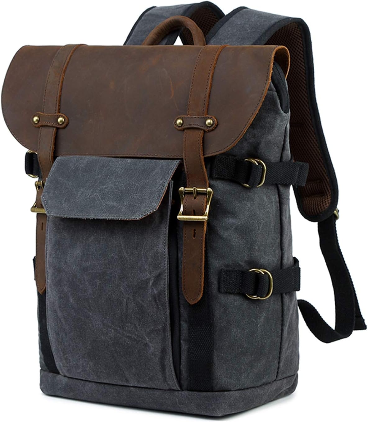 G-raphy Camera Backpack Waterproof DSLR SLR Backpack with Removal Insert Case for Outdoor Travel Hiking etc (Khaki)