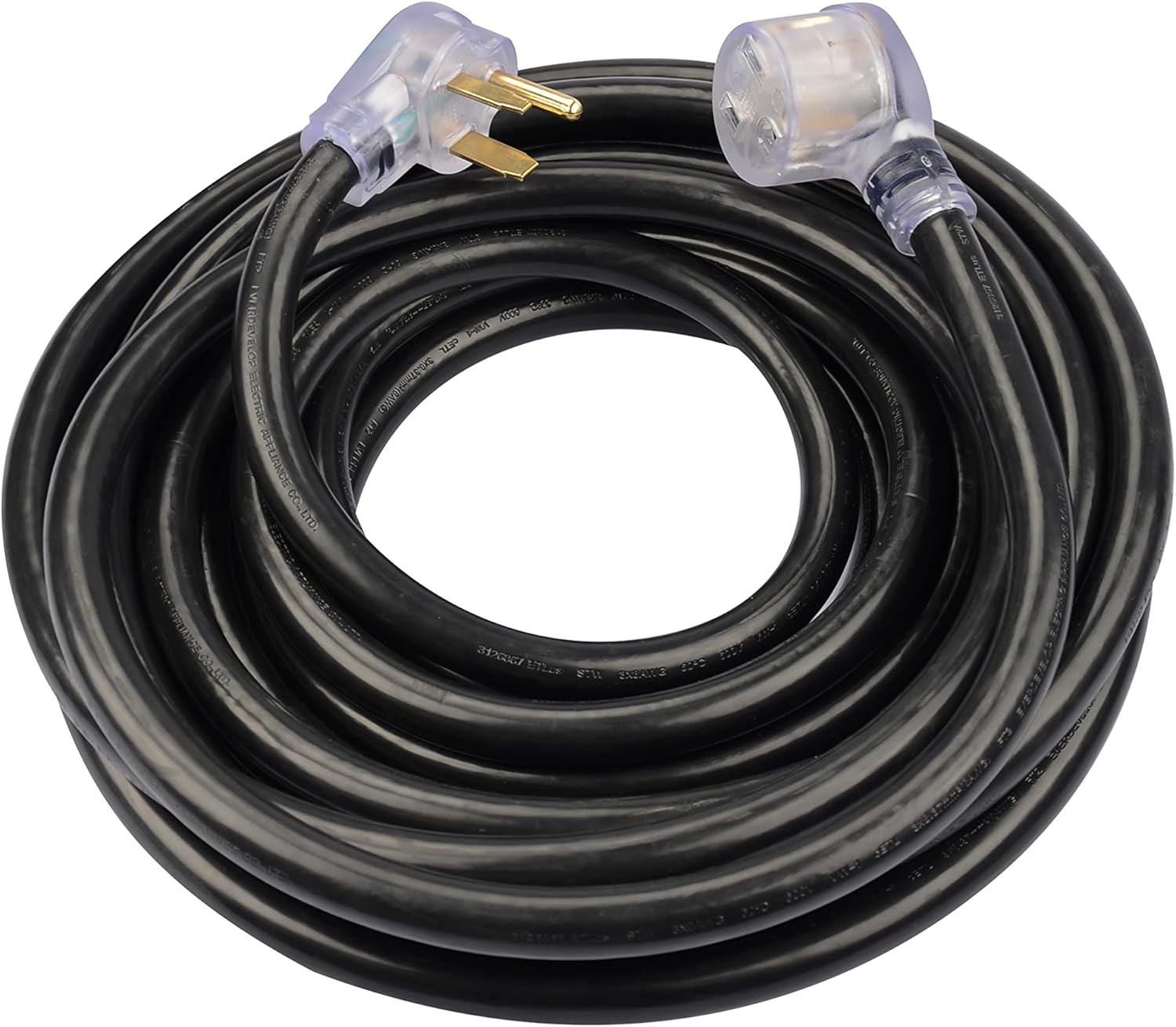 SureSave Welder Extension Cord 40-Amp (125V) for Power Tools or Heavy Machinery | 40 Ft Welding Machine Cord with STW and Lighted NEMA Plugs, 6-50P and 6-50R