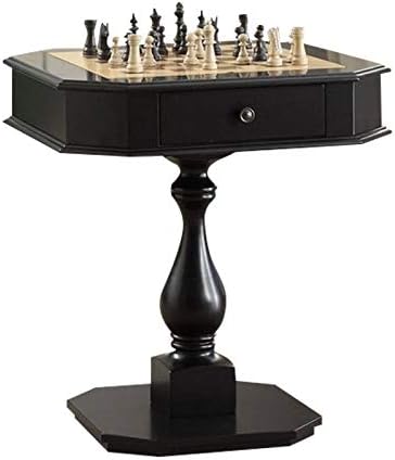 BOWERY HILL Game Board Table in Black